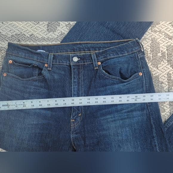 LEVI'S 505 36X34 Men's Denim Jean, Straight Leg, Classic Regular Fit - Picture 2 of 10